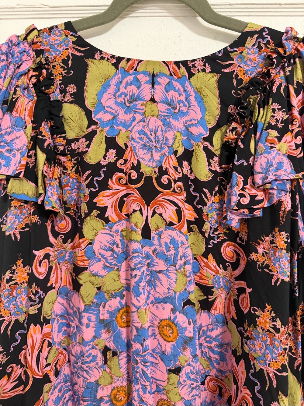 Free People Floral Dress in Yara Print - Picture 7 of 12